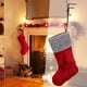thumbnail image 5 of Soporte 2 en 1 para guirnaldas y calcetines navideños | Gancho ajustable para repisa de chimenea | Soporte para decoración navideña sin taladro para calcetines, coronas y adornos, 5 of 7