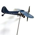 thumbnail image 5 of Adornos de veleta de avión 3D, rotador de viento para jardín al aire libre (azul S), 5 of 5