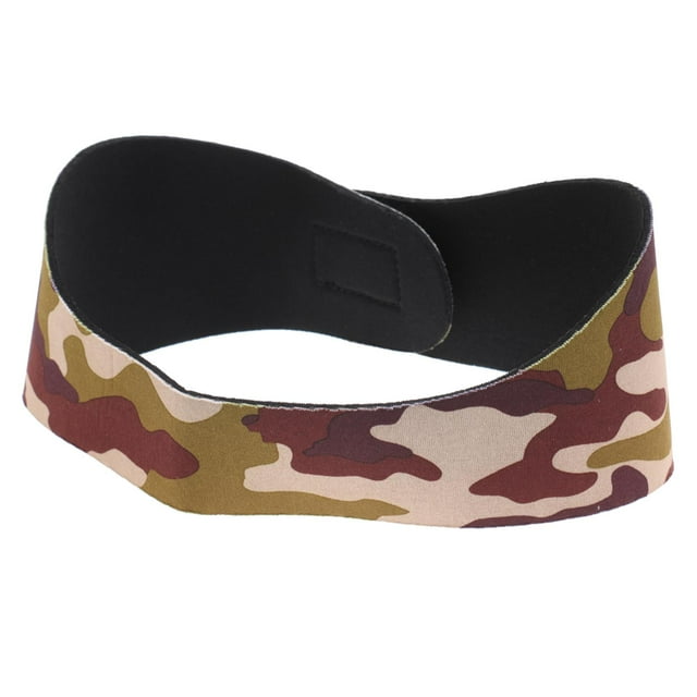 Diadema de natación ajustable Cola Banda para la cabeza natación Verde 58cm