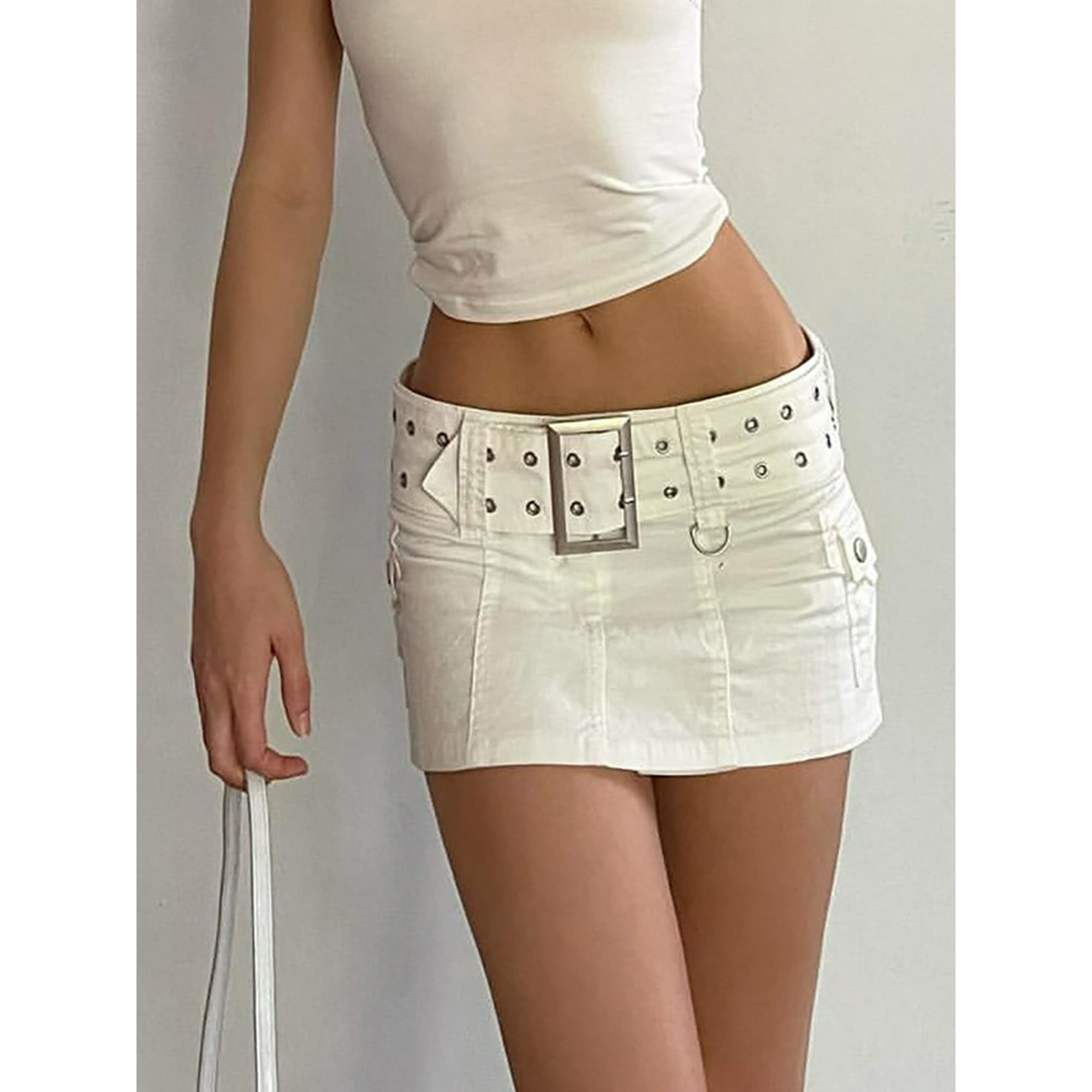 Denim skirt 2000s hotsell