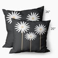 thumbnail image 3 of 26" x 26" Simply Daisy Daisy May Daisy May Floral Print Decorative Throw Pillow, 3 of 3