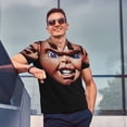 thumbnail image 3 of Lsque Chucky Pattern Golf Shirts for Men Dry Fit Print Moisture Wicking Performance Short Sleeve Polo Shirt-3X-Large, 3 of 7