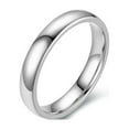thumbnail image 1 of Minnieouse 10 piezas hombres mujeres anillo de acero inoxidable cerrado parejas anillos mano decoración amantes joyería Simple para citas Ropa, zapatos y accesorios Miscelánea Blanco Tamaño 10 Minnieouse AP014528-04, 1 of 6