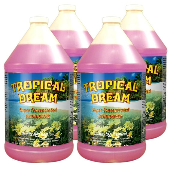 Tropical Dream Deodorizer / A concentrated Tropical malodor counteractant - 4 gallon case