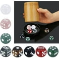 thumbnail image 2 of 6 Sided Standard Game for Board Games Games Math Round Corner Crystal Gemstones 12mm Gifts, 2 of 8
