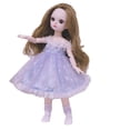 thumbnail image 1 of Muñeca bjd de 30 cm con cuerpo gordo, estilo universitario, vestido de uniforme JK, vestido de muñeca, juguete para niña, estilo único, 1 of 1