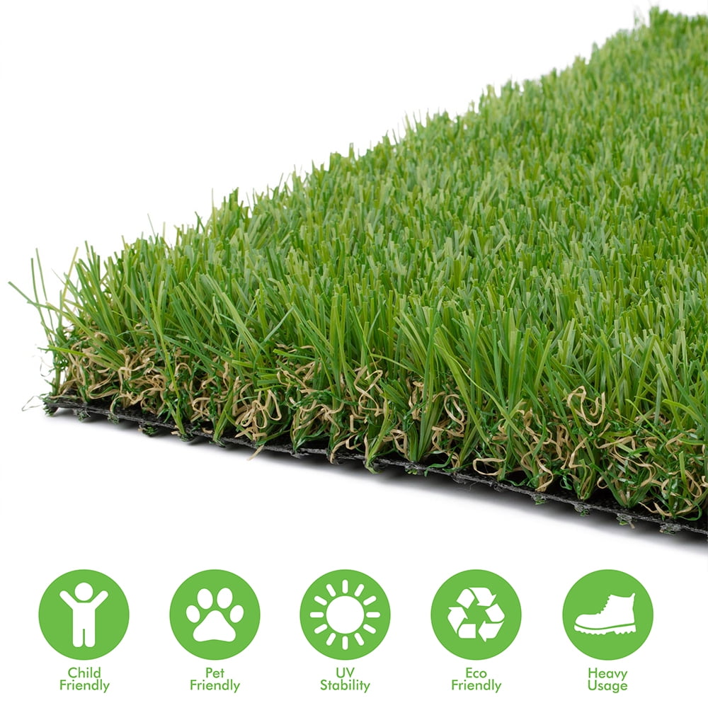 4.9X 6.5ft Outdoor Synthetic Grass Artificial Turf Fake Lawn Plastic Yard 