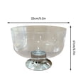 thumbnail image 3 of TIMIFIS Fruit Bowl, Tall Fruit Sum Snack Domestic Tea Parlor Tea Table Fruit Apartment Essentials, 3 of 7