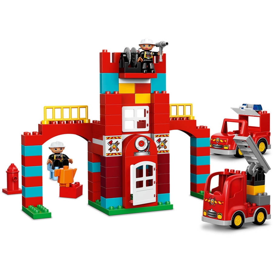 lego duplo fire station