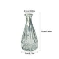 thumbnail image 3 of Small Glass Vases for Flowers, Clear Bud Vases for Centerpieces, Vintage Home Table Decor, Mini Vase for Living Room, Desk, Dining, Nanoei Ornaments H, 3 of 4