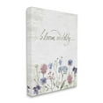 thumbnail image 3 of Stupell Industries Bloom Wildly Flower Blossoms Botanicals Rustic Design Graphic Art Gallery Wrapped Canvas Print Wall Art, Design by Lettered and Lined, 3 of 5