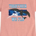 thumbnail image 3 of How to Train Your Dragon - Together We Fly - Toddler And Youth Girls Short Sleeve Graphic T-Shirt, 3 of 5