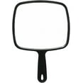 thumbnail image 2 of Large Hand Mirror, Salon Barber Hairdressing Handheld Mirror with Handle (Square ), can be Hung Up with The Handing Hole Or Handheld Use, 2 of 5