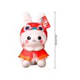 thumbnail image 2 of Rabbit Plush Toy For Kids Creative Mascot Doll For Home Decor New Year Gift, 2 of 13