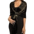 thumbnail image 1 of Gorgeous Metallic Shawls: Perfect for Evening Parties & Weddings!, 1 of 5