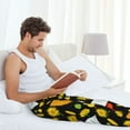 thumbnail image 6 of Picia Farm Goose Mens Soft Woven Cotton Elastic Waistband Sleep Pajama Pant Lounge Sleep Pant With Pockets And Drawstring-XX-Large, 6 of 9