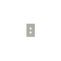 TRIPP LITE N042-001-WH 2port White Keystone Faceplate For N238 Series Jacks