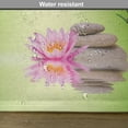 thumbnail image 6 of Ambesonne East Place Mats Set of 4, Garden Peaceful Mind, Standard Size, Green Pink, 6 of 6