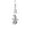H, variant on Twfbrm Christmas Tree Ornaments -5.91x5.91in Glitter Crystals Christmas Tree Ornament Acrylic Icicle Christmas Hanging for Christmas Tree Winter Year Party Supplies