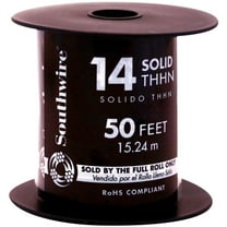 SOUTHWIRE COMPANY LL 11583241 14 Gauge Solid Green Thhn Wire, 50'