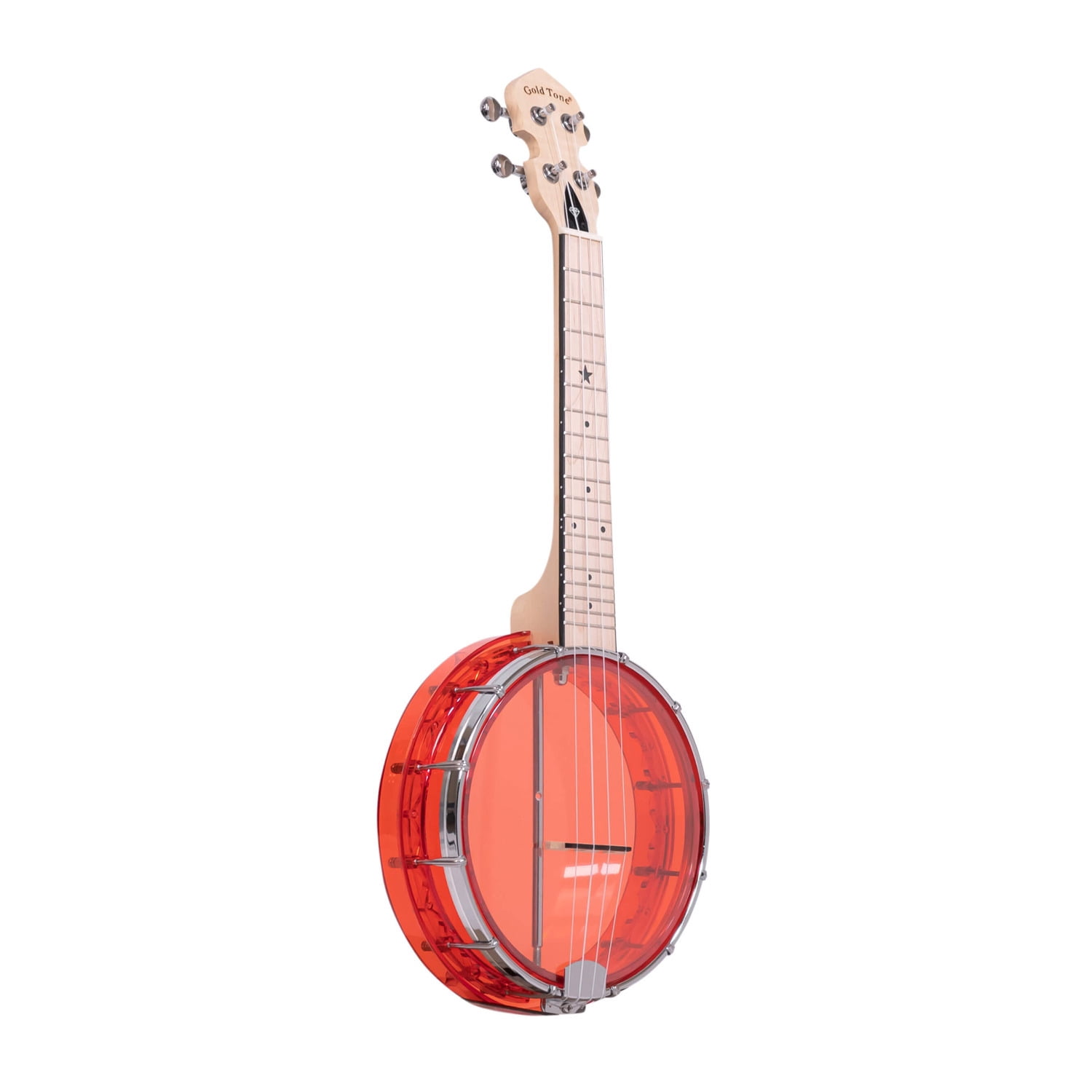 Open Box Gold Tone Little Gem Banjo Ukulele Ruby