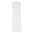 thumbnail image 4 of Mgmyaa Women's Casual Long Dress Summer Sleeveless V-Neck Maxi Dress Party Wedding Vacations Beach Sundress, 4 of 5