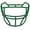 Green, variant on Schutt Vengeance V-EGOP-II Facemask (Scarlet, Carbon Steel)