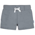 thumbnail image 3 of Shorts Gerber para bebé niño y niño pequeño, paquete de 3, de punto, azul, 2T, 3 of 6