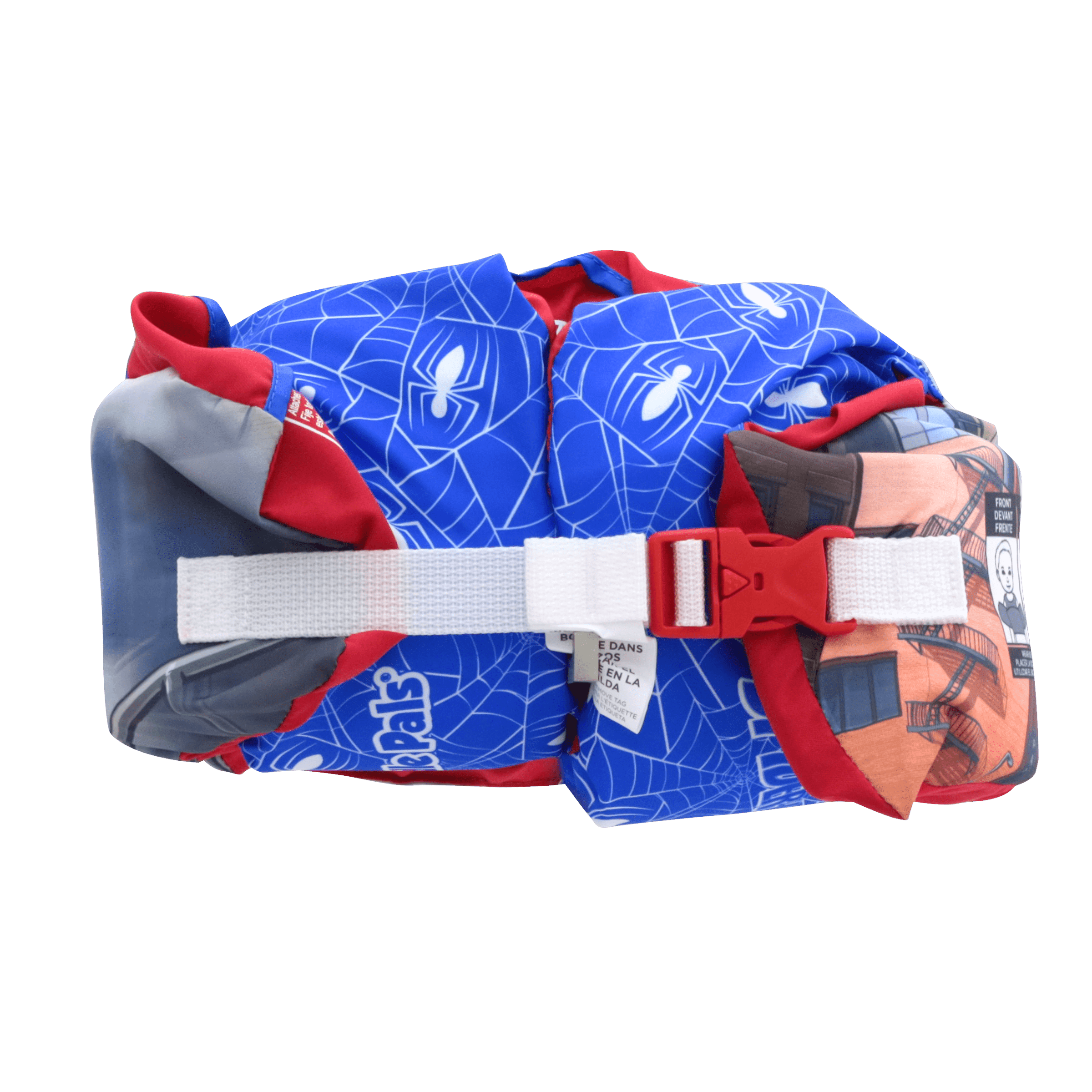 Spiderman Life Jacket for Kids, Children’s Paddle Pal Swim Life Vest, 33-55 lbs., Unisex