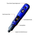 thumbnail image 4 of Kit d'Outils Rotatifs Sans Fil Mini Meuleuse Électrique Portative 3 Niveaux Vitesse Réglable Batterie Rechargeable Intégrée, 4 of 8