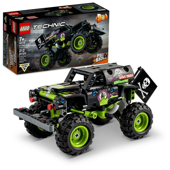 LEGO Technic Monster Jam Grave Digger 42118 Toy Building Kit (212 Pieces)