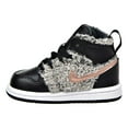 thumbnail image 4 of Jordan 1 Retro High GT Toddler's Shoes Black/Metallic Bronze/White   705324-022, 4 of 6