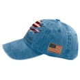 thumbnail image 5 of USA 250th Anniversary Commemorative Hat Adjustable Distressed Retro Cap 1776-2026 Patriotic Tribute Gift for Men Veterans History Buffs,Light Blue, 5 of 5