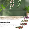 thumbnail image 4 of Artificial Flower Plant Fake Roses Plants Decorative Hanging Rose Decoration Self-Assembly Simulation Self-Assembly for Party Restaurant Wreath Decoration Red, 4 of 7