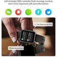 thumbnail image 5 of Reloj inteligente X39 IP67 resistente al agua con llamadas pulsera deportiva esfera DIY negro shaofei, 5 of 5