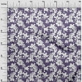 thumbnail image 2 of oneOone Cotton Flex Purple Fabric Florals Sewing Craft Projects Fabric Prints By Yard 40 Inch Wide, 2 of 4