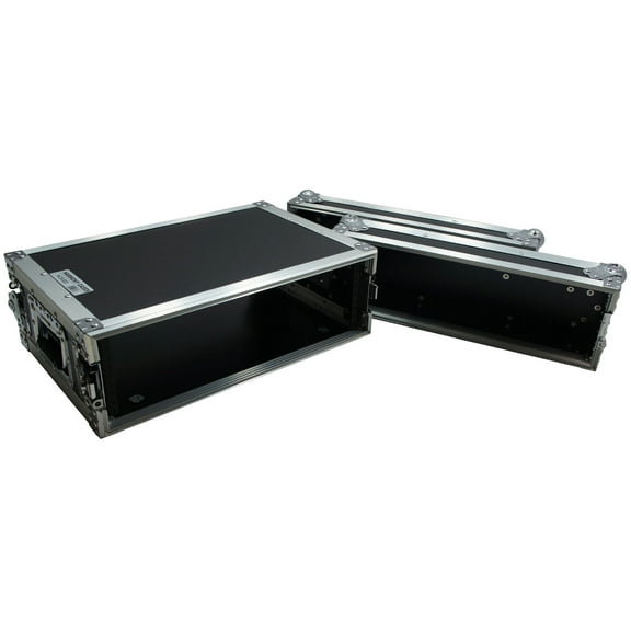 Harmony Cases HC3UED Pro DJ Flight 3U FX Effect 16" Depth Road Vertical Case