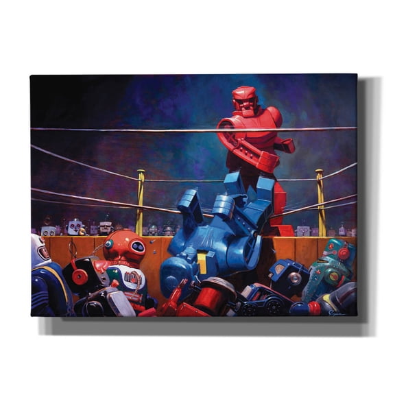 Epic Graffiti 'Roc Sock' by Eric Joyner, Canvas Wall Art, 54"x40"