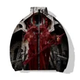 thumbnail image 5 of Abrigos de invierno para hombre Parkas Ropa de algodón estampada de moda Chaquetas de invierno para hombre Cómodas y versátiles Novedades en Parkas Abrigo para hombre, 5 of 5