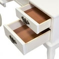 thumbnail image 5 of Furniture of America Coriander Wood 3-Piece Bedroom Vanity Set in White, 5 of 8