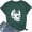 Z41-Green, variant on Casual T Shirts for Women Skull Print Fashion Short Sleeve Crew Neck Loose Fit Women Tops