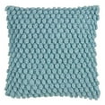 thumbnail image 2 of Fennco Styles Handmade Crochet Pompom Cotton Decorative Throw Pillow with Down Filled Insert 20 x 20 Inch, 2 of 16