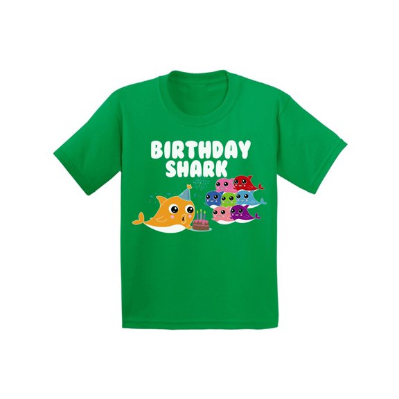 Awkward Styles Shark Outfit Shark Youth Tshirt Shark Shirts for Boys Shark Birthday Party Lovers Gifts Shark Themed Party Shark T Shirts for Girls Gifts for Children B Day T-Shirt Presents for Kids