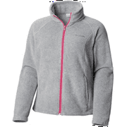 Columbia Women's Benton Springs Fleece Full Zip Jacket Gray Size Petite Small