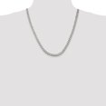 thumbnail image 4 of 925 Sterling Silver Curb Chain Styles Necklace 7 mm 22 inch, 4 of 4