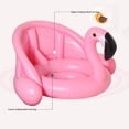thumbnail image 3 of Flotador inflable para bebé Flamingo con dosel, protección solar, ayuda para nadar, piscina infantil, 3 of 11