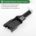 thumbnail image 5 of Unique Bargains Front Driver Side Headlight Washer Nozzle for MITSUBISHI PAJERO V93 No.MR339967, 5 of 6