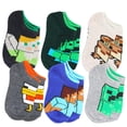 thumbnail image 2 of Set de 6 Pares de Medias Minecraft para Adolescentes y Adultos Talla 3-9, 2 of 4