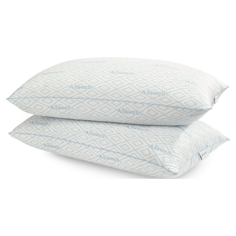 枕 Wellnight Pillow WN-P1 Allswell Ultimate Comfort Bed Pillow, Standard/Queen, 2 Pack