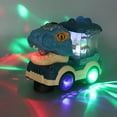 thumbnail image 7 of BESTSKY Dinosaur Toys for 2-5 Year Old Boys,Dinosaur Truck for Baby Boy Music and Light Up Toy for Toddlers Battery Powered Trucks Toy for 2 3 4 Year Old Boys Birthday Party Gifts, 7 of 7